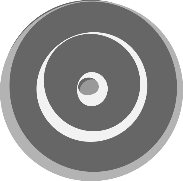 随机灰度灰度同心圆环图片下载