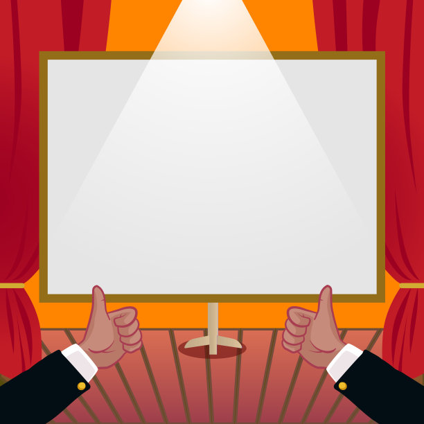 展示新想法。手持手持便条，展示最新计划。展示最近广告的海报。图片下载