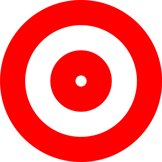 简单的径向辐射和同心圆图片下载