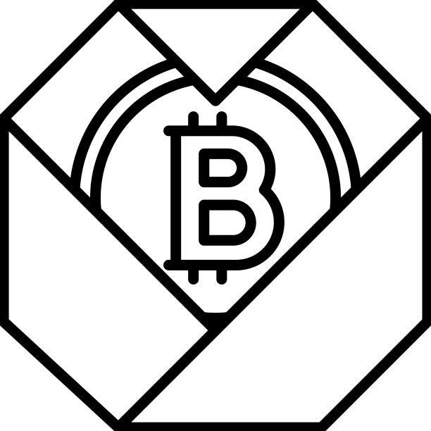 比特币相关包裹图标图片下载