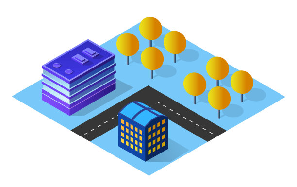 从上面到城市地图的透视视图图片下载