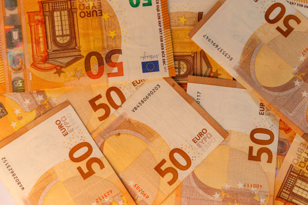 50欧元钞票的背景图片下载