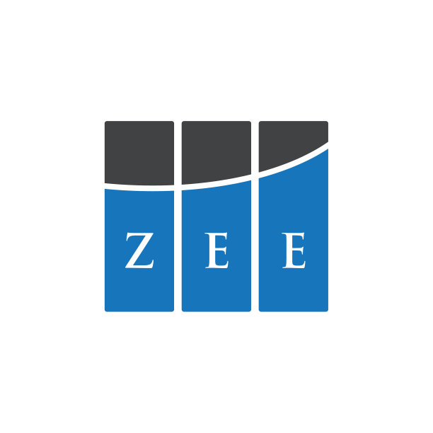 白底Zee字母logo设计图片下载