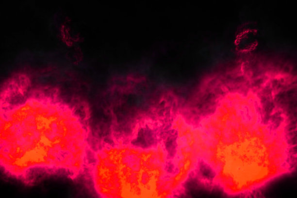 彩色火焰火焰CG渐变背景壁纸图片下载