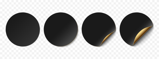 黑色现实的纸贴纸出售标签隔离图片下载