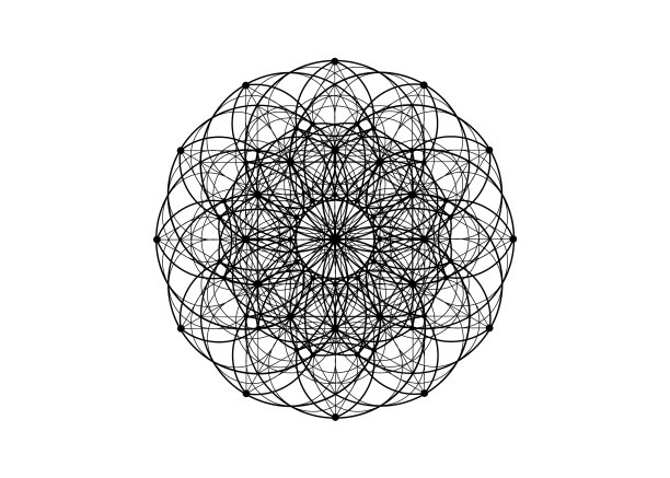 延陀花曼荼罗神圣的几何符号图片下载