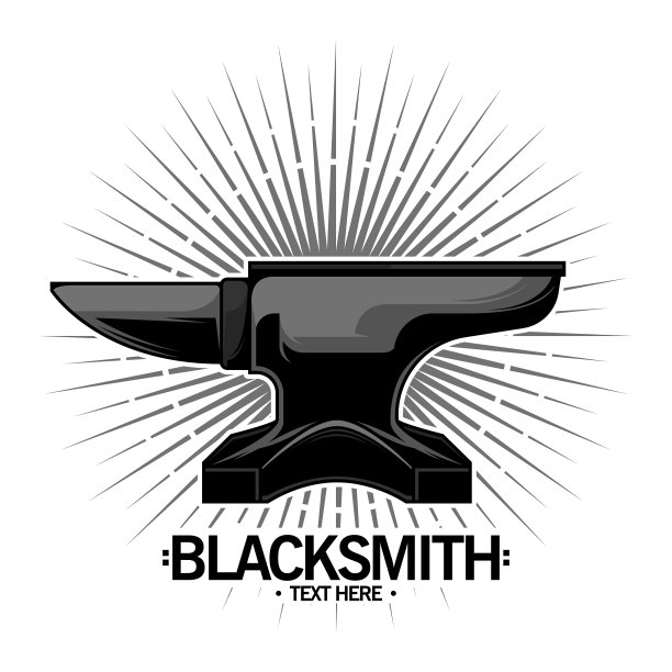 铁匠简单的标志图片下载