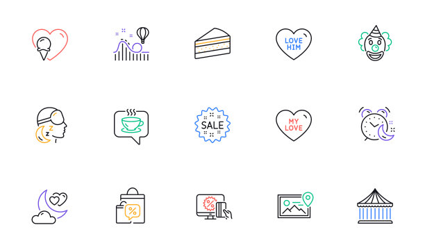 照片定位失眠和爱情夜线图标图片下载