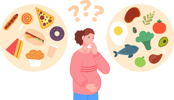 怀孕期间吃东西，孕妇想吃图片下载