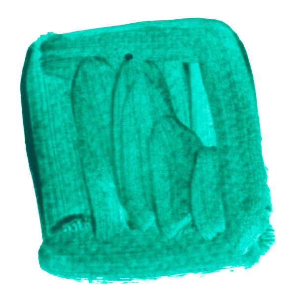 绿色彩色纸画方形孤立在白色背景图片下载