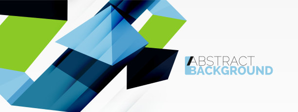 抽象线条和三角形背景创意图片下载