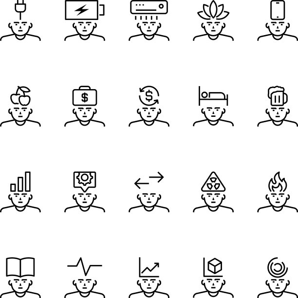 思维头脑图片下载