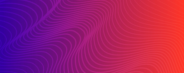 现代彩色梯度背景与波浪图片下载