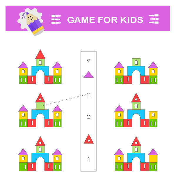 一个为孩子们寻找缺失元素的游戏图片下载