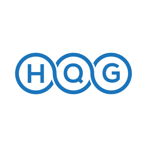 白底HQG字母标志设计HQG图片下载