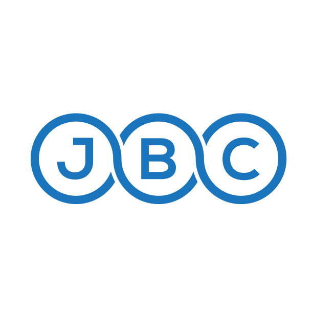 jbc字母logo设计，白色背景图片下载