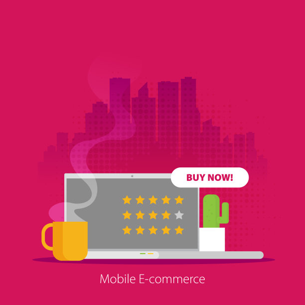 扁平化设计概念电子商务图片下载