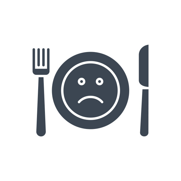 食欲减退相关的字形图标图片下载