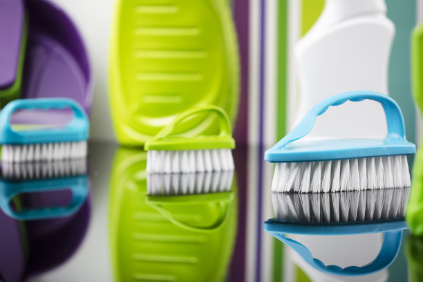 房屋和办公室清洁用品。图片下载