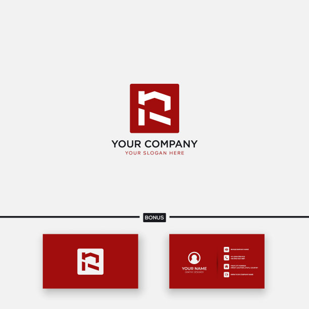 字母地产标志现代。图片下载