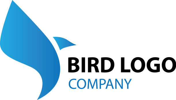 鸟标志设计模板图片下载