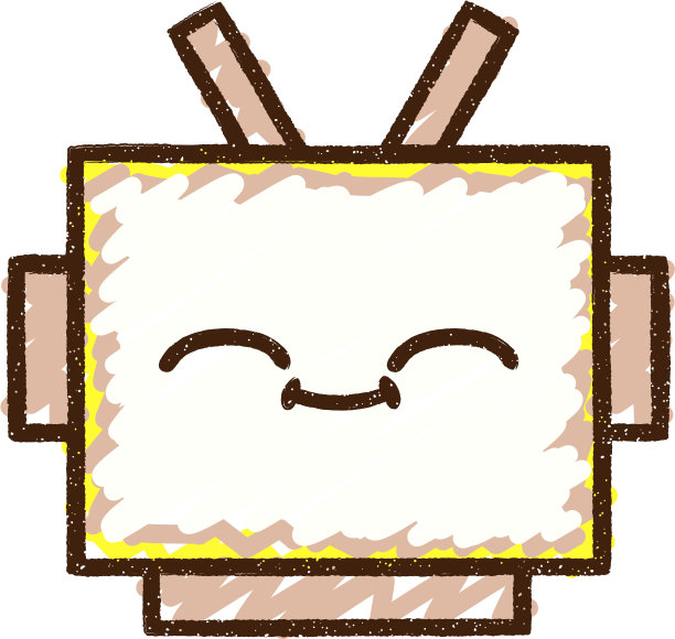 机器人的粉笔画图片下载