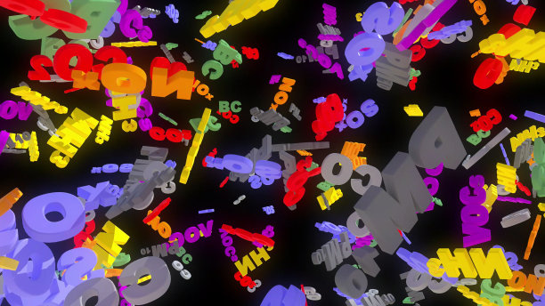 各种空气污染物的3D插图到处都是。图片下载