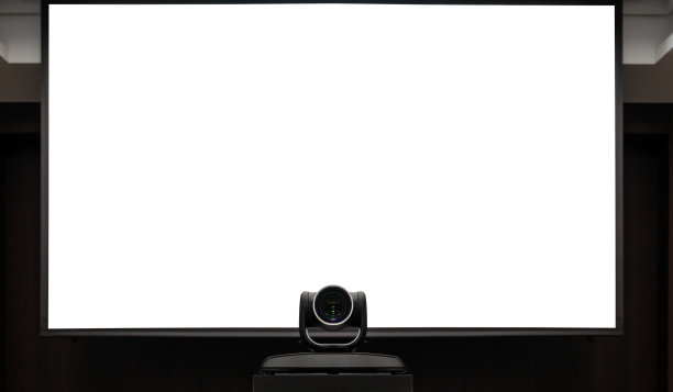 摄像机视频会议与投影仪白屏图片下载