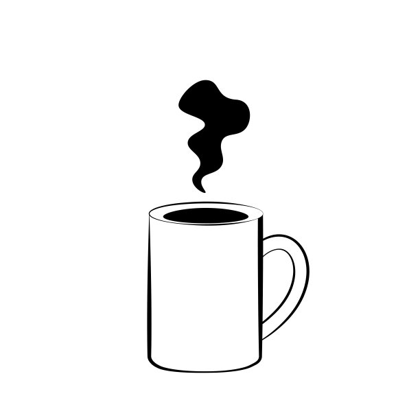 咖啡杯，新鲜咖啡杯矢量插图图片下载