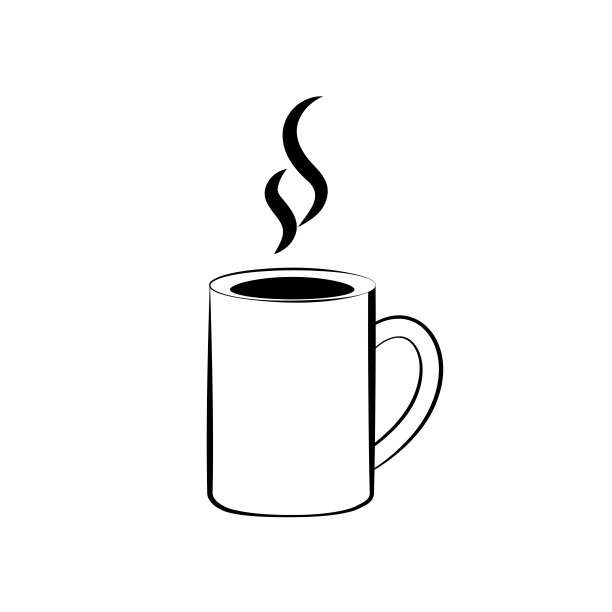 咖啡杯，新鲜咖啡杯矢量插图图片下载