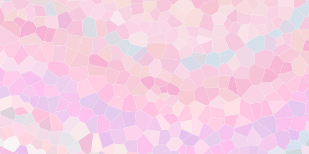 低聚，四细胞现代大理石图案在粉彩。抽象几何马赛克设计。温柔的向量的背景。图片下载