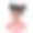 由病毒或细菌引起的喉咙痛症状的非洲女童，白底扁平图案。图片下载