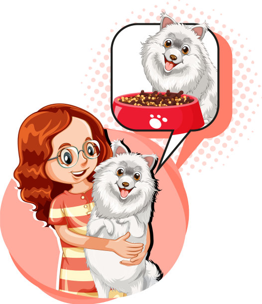 一个女人和一只狗图片下载