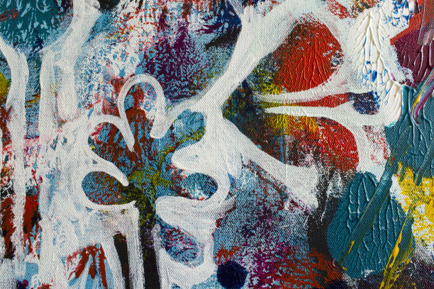 作为背景的绘画细节图片下载