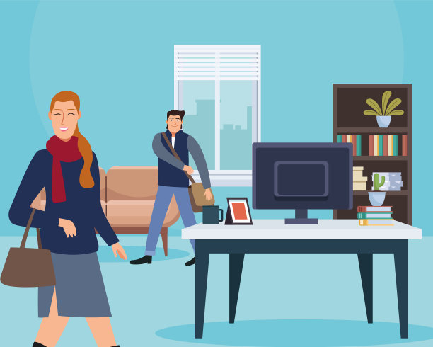 职场情侣图片下载