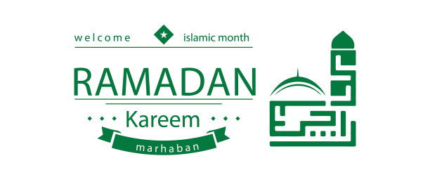 斋月卡里姆假日设计背景月牙图片下载