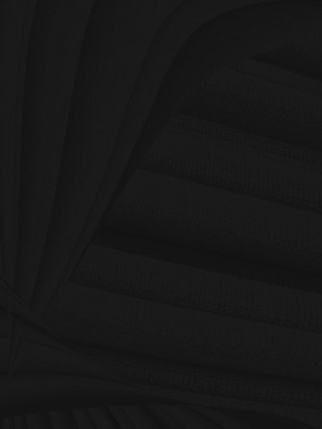 美丽的黑色光滑的形状抽象的木棉织物柔软的织物曲线时尚的矩阵装饰背景图片下载