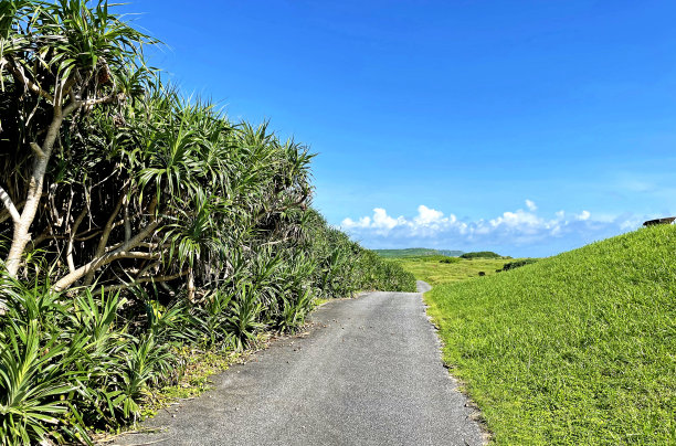 壮丽的海景[日本冲绳宫古岛，东-亨纳崎]图片下载