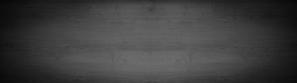 古老的黑灰色质朴的暗木纹理——木背景全景长条旗图片下载