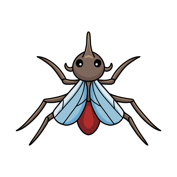 可爱的小蚊子卡通造型图片下载