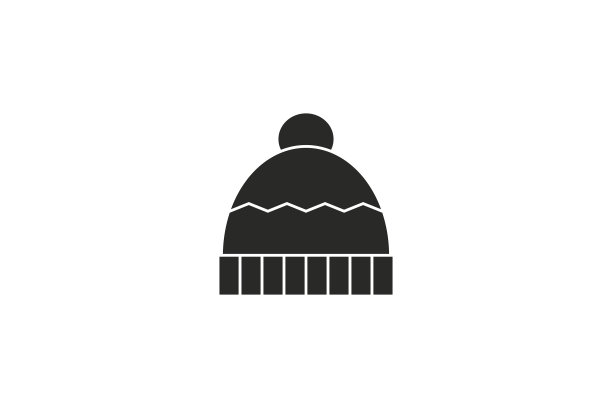 冬季帽子的图标图片下载