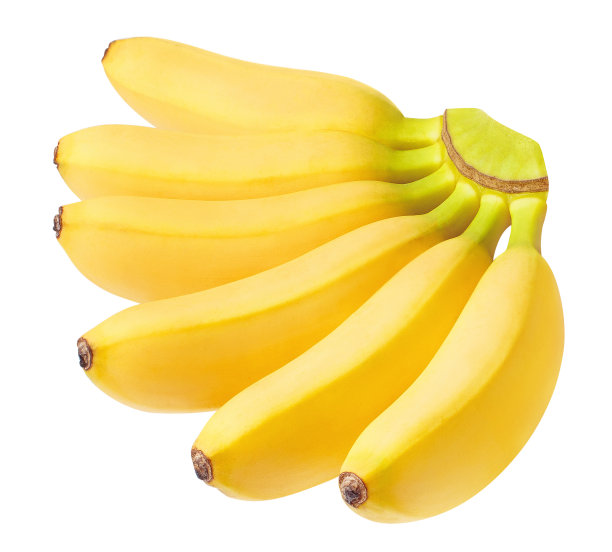 一串美味的香蕉加白色图片下载