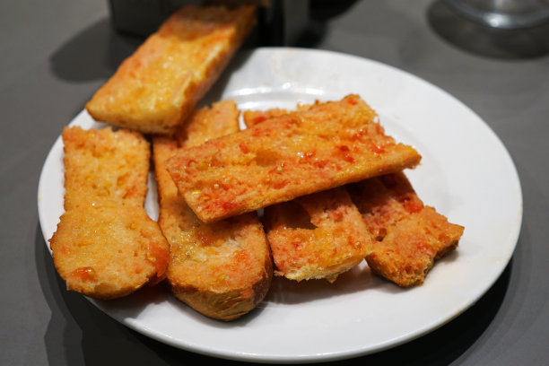 近距离番茄面包(Pa amb tomaquet)图片下载