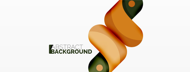 创意几何壁纸圆形箭头形状图片下载