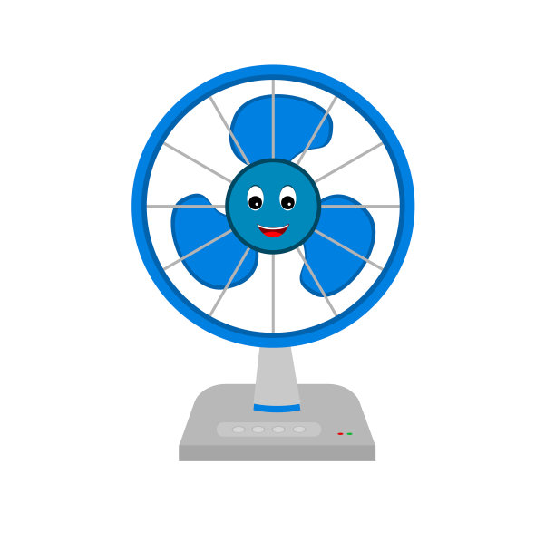卡通风扇设计图片下载