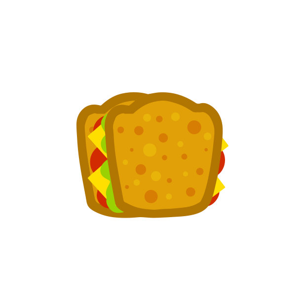 三明治面包加奶酪番茄图片下载