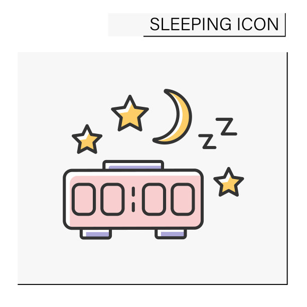 时钟彩色图标图片下载