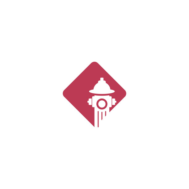 消防栓图标logo设计模板图片下载