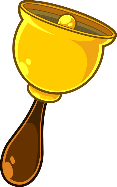 学校卡通钟图片下载