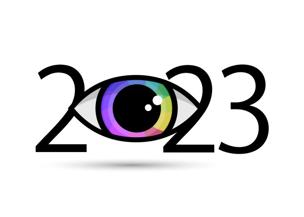 2023与视觉眼睛图标图片下载